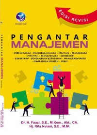 Image of Pengantar Manajemen Ed. Revisi