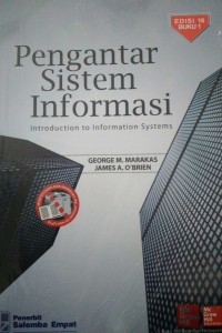 Image of Pengantar Sistem Informasi Edisi 16 Jilid 1