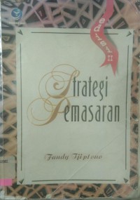 Image of Strategi Pemasaran Edisi 2