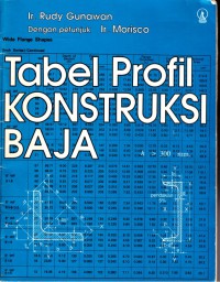Image of Tabel Profil Konstruksi Baja